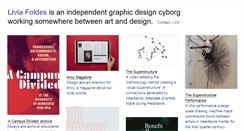 Desktop Screenshot of livia-foldes.com